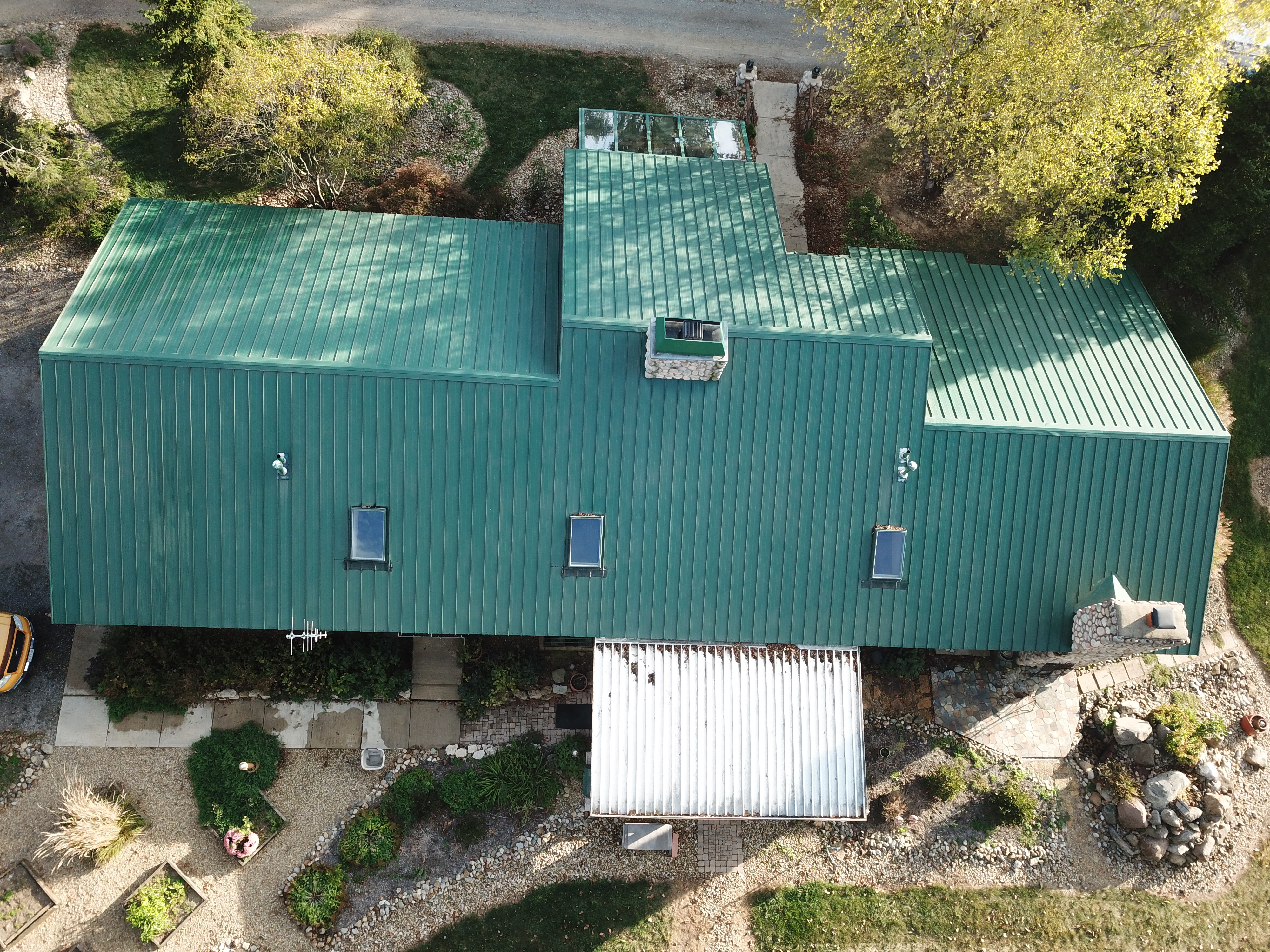 After roof cleaning in Canal Winchester Ohio