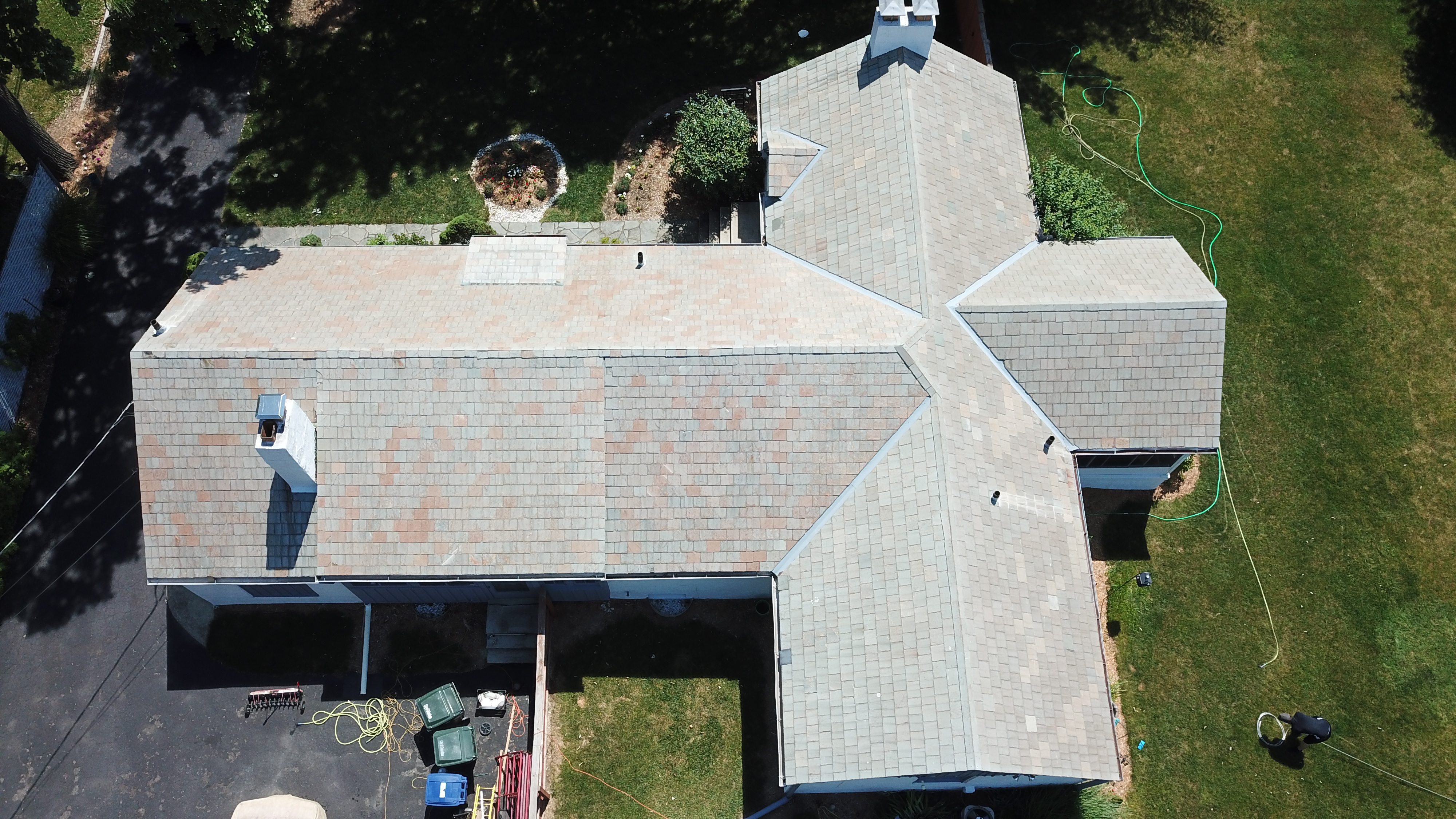 After roof cleaning in Columbus Ohio