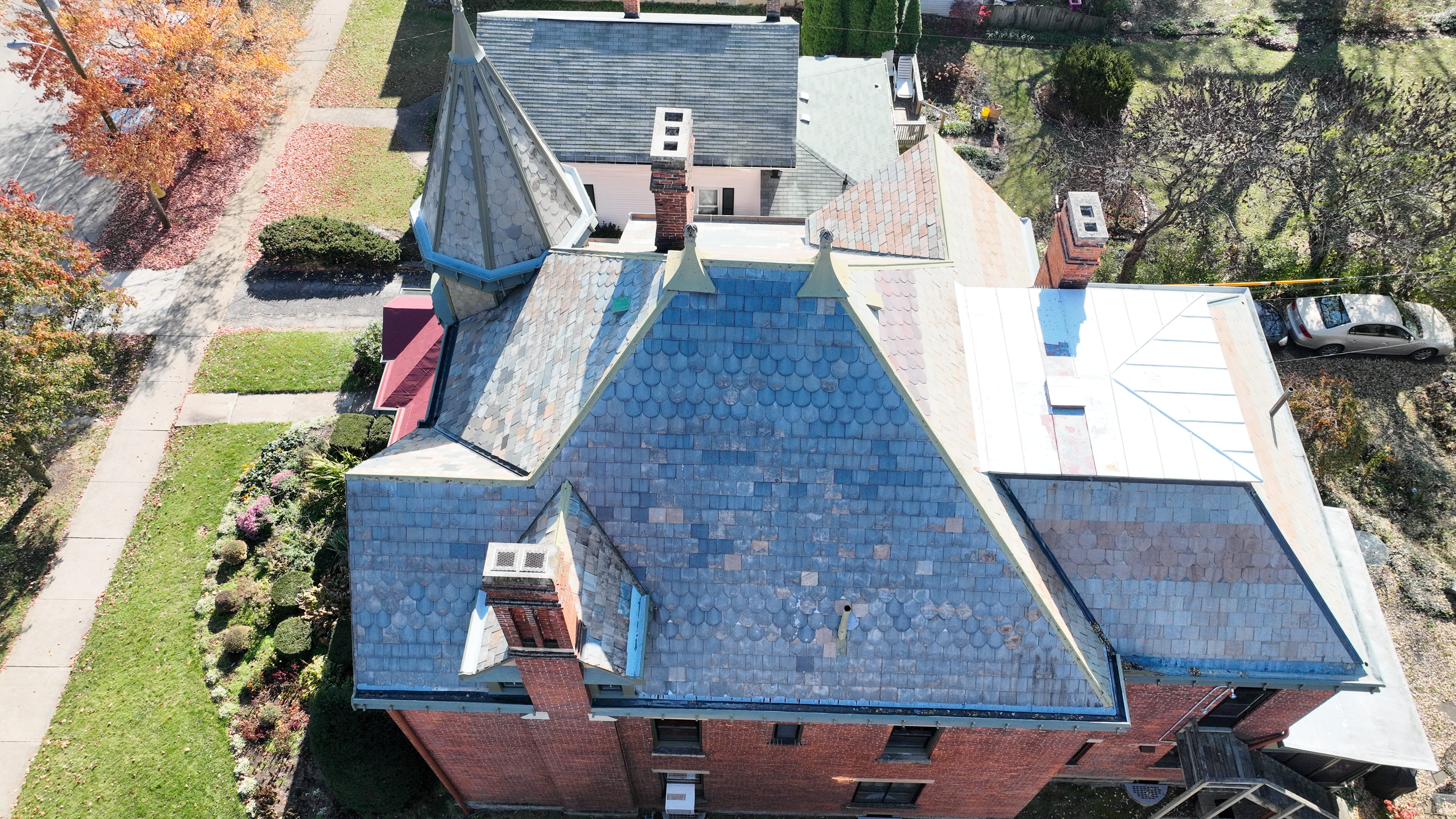 After roof cleaning in Delaware Ohio