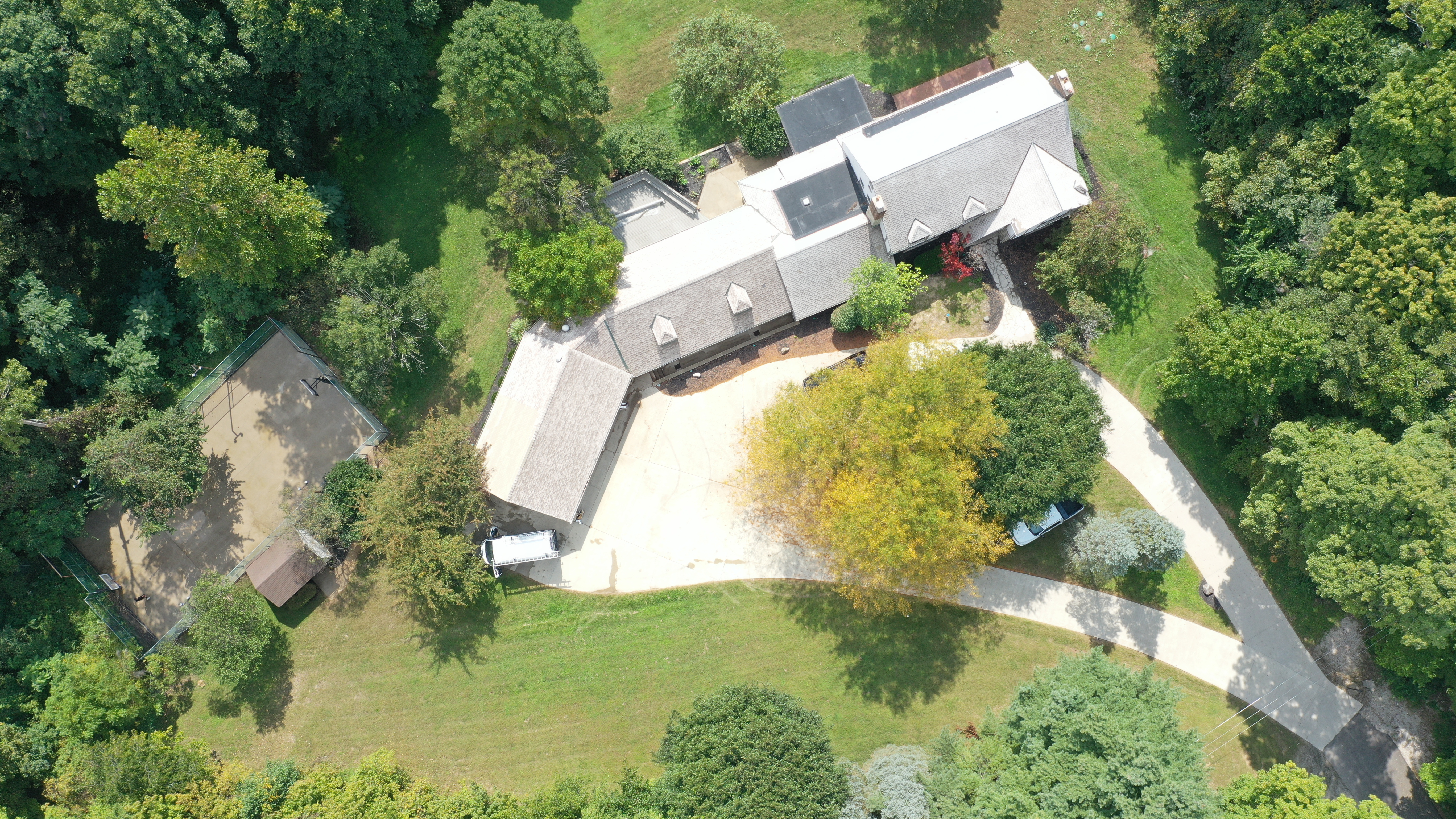 After roof cleaning in Lancaster Ohio