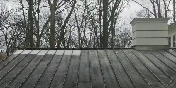 Standing seam metal roof