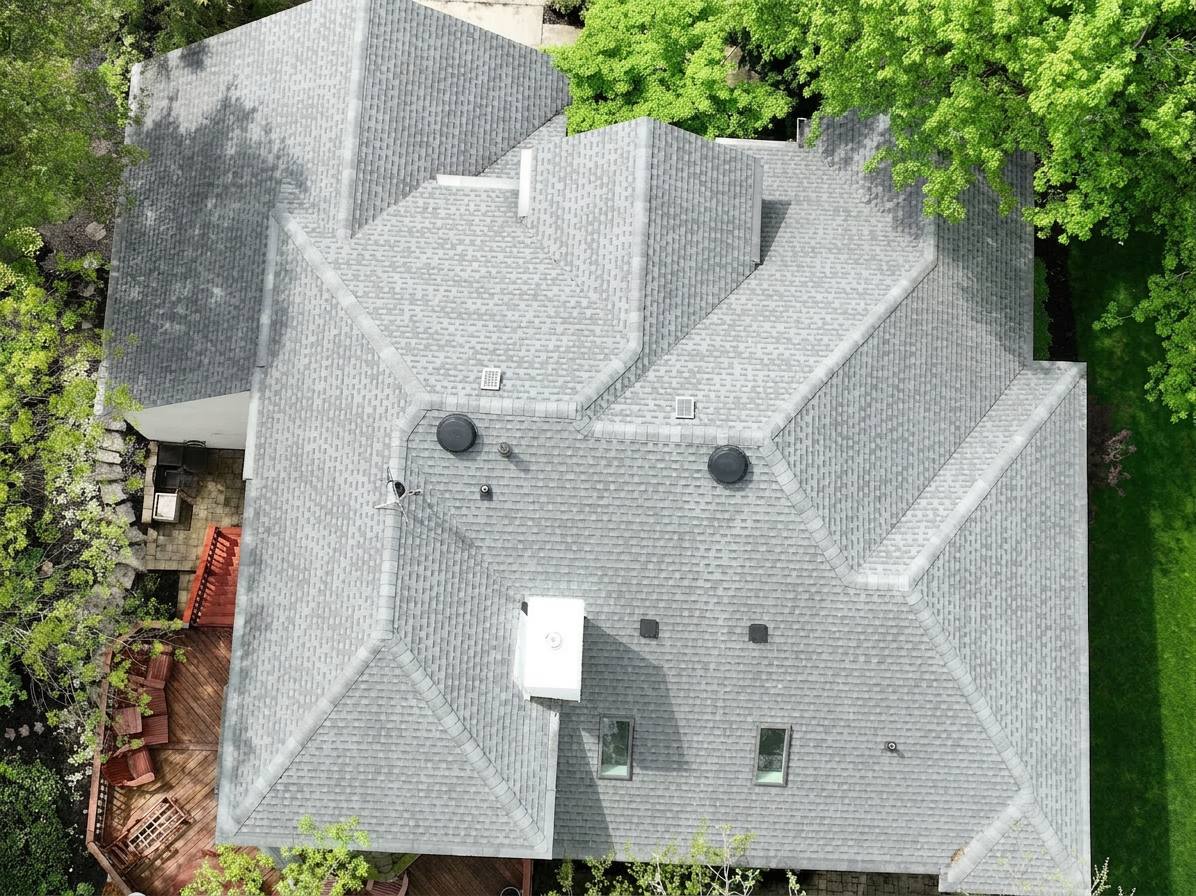 After roof cleaning in Orient Ohio